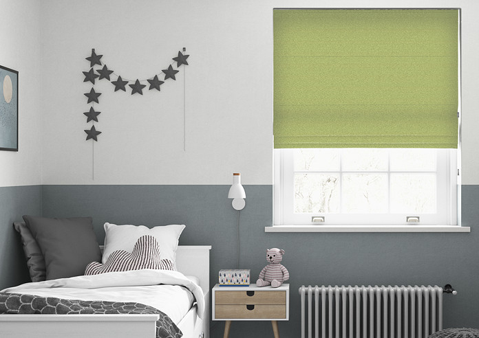 Nova, Lime - Roman Blind - Image 3